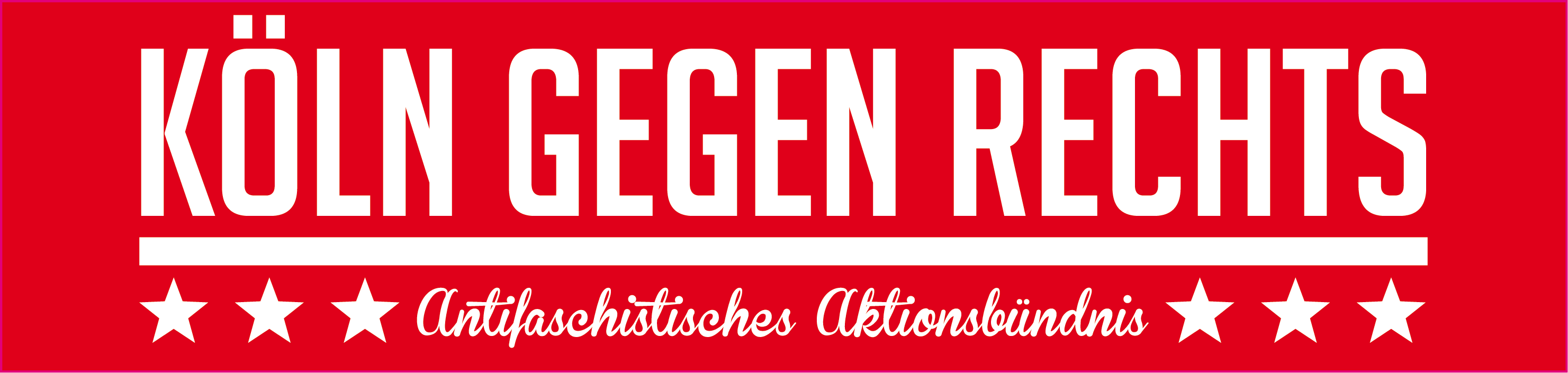 Logo von Köln gegen Rechts — Antifaschistisches Aktionsbündnis