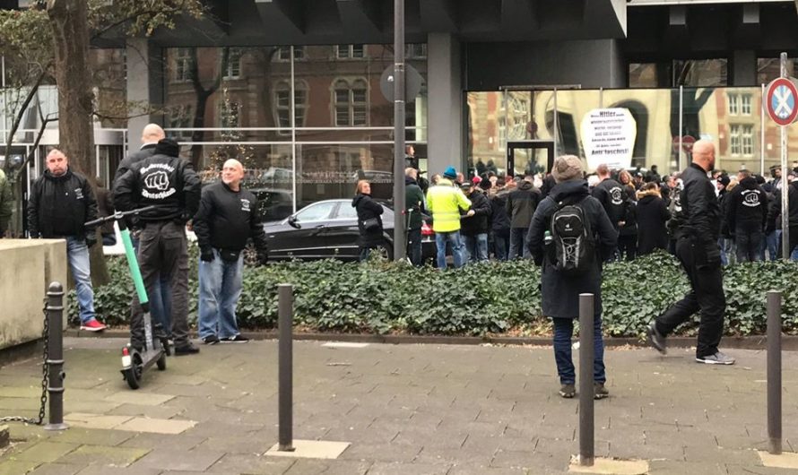 Erneuter Naziaufmarsch vor dem WDR am Samstag