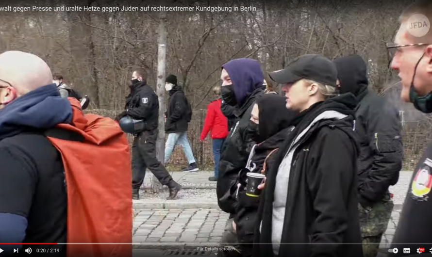 Nazidemo in Berlin mit Beteiligung aus dem Rheinland