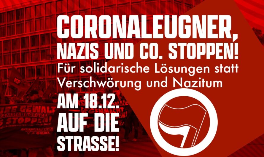 Coronaleugner, Nazis und Co. stoppen!