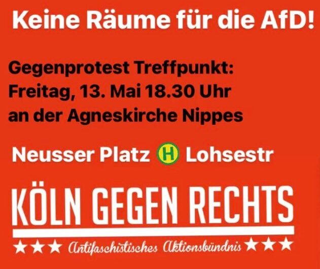 AfD mit geheimer Wahlveranstaltung am kommenden Freitag – Gegenprotest geplant