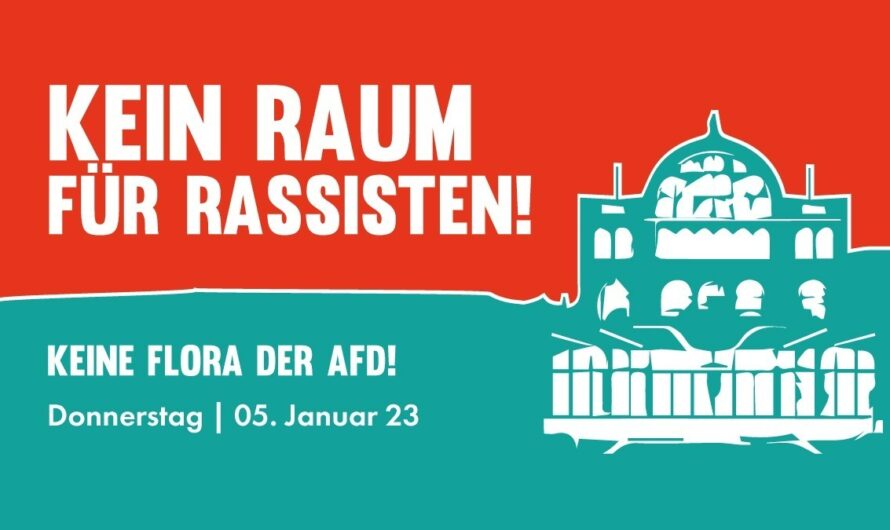 #noAfD am 05. Januar in der Kölner Flora
