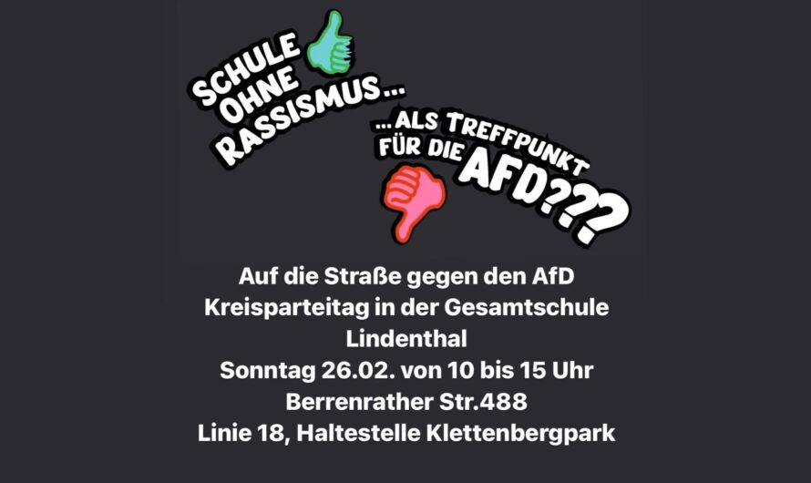 Keine Räume für die AfD