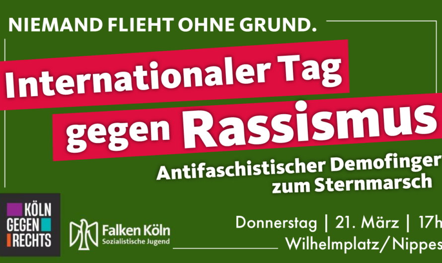 Raus auf die Strasse gegen Faschismus, Rassismus und gruppenbezogene Menschenfeindlichkeit!