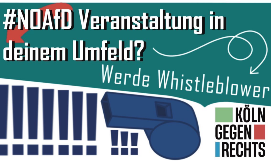 Whistleblowing gegen Rechts