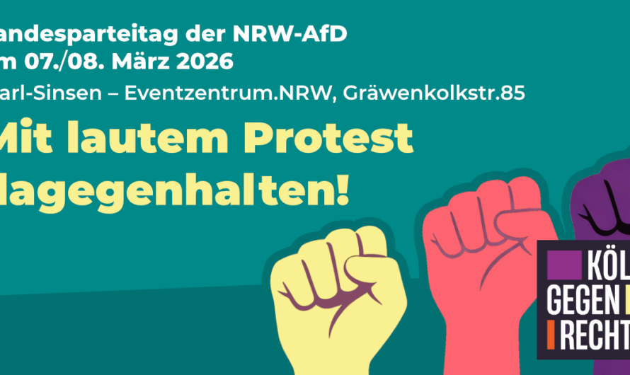 Landesparteitag der AfD am 07./08. März 2026
