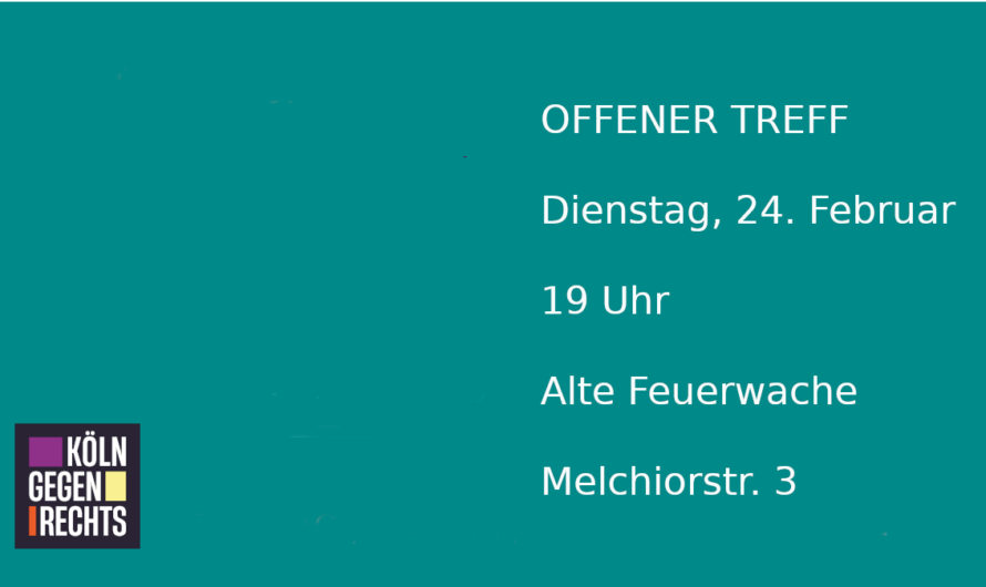 Mobile Beratung gegen Rechtsextremismus am 24. Februar zu Gast beim Offenen Treff