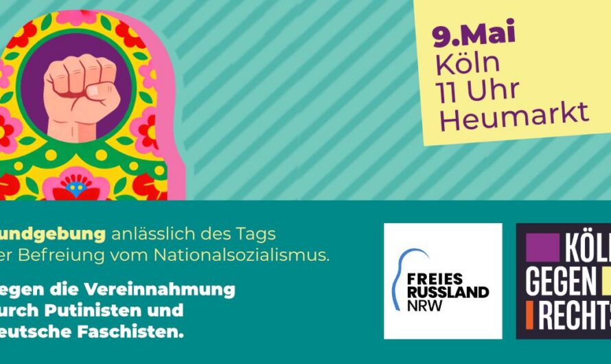 Kundgebung anlässlich des Tags der Befreiung vom Nationalsozialismus 09.05